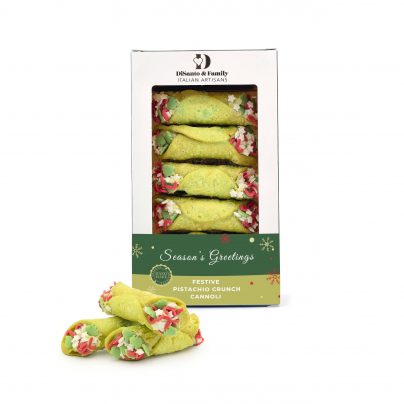 3011 - Festive Pistachio Crunch Cannoli