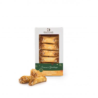 3012 - Cookie & Cream with a hint of Orange Cannoli